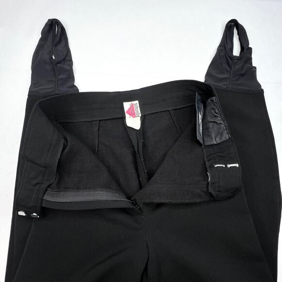 Vintage Stagsport By White Stag Schoeller Black Stirrup Ski Pants Small/medium - Picture 6 of 11